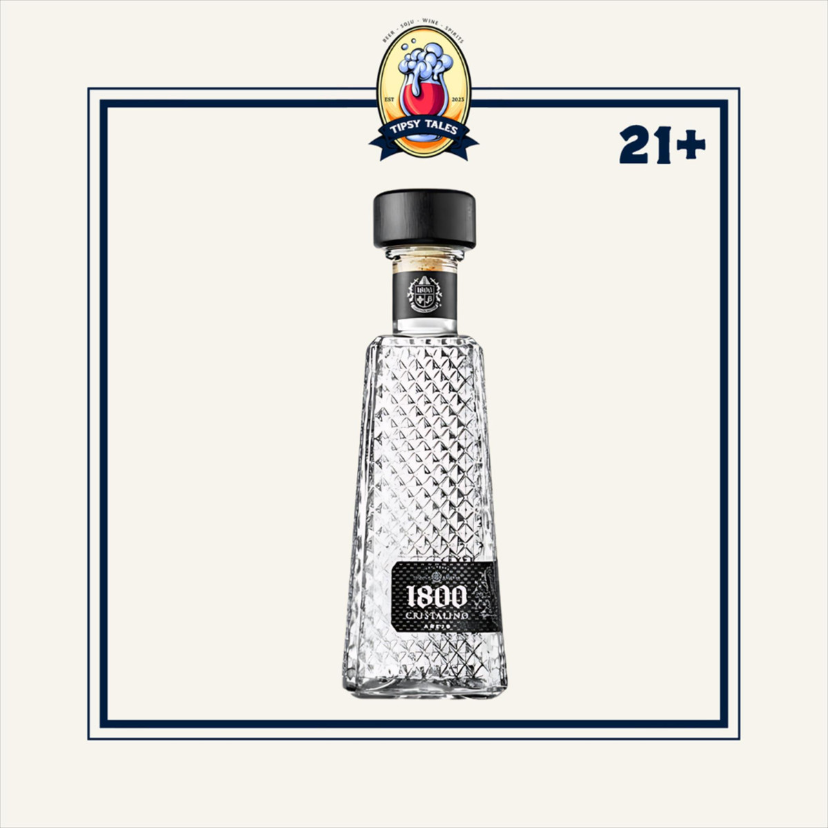 1800 Cristalino Anejo Tequila 750ml