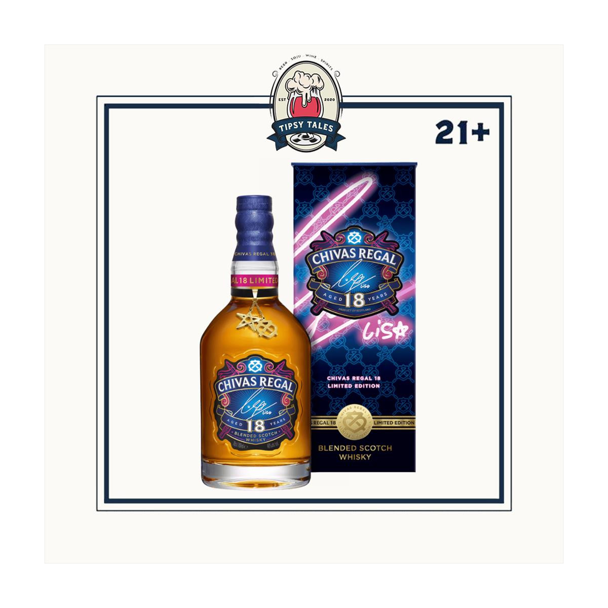 Chivas Regal 18 1Liter x Lisa